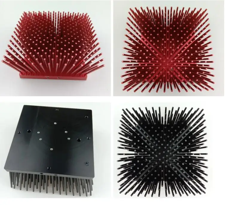 OEM Алюминиевый cob предварительно Просверленный радиатор освещения для выращивания