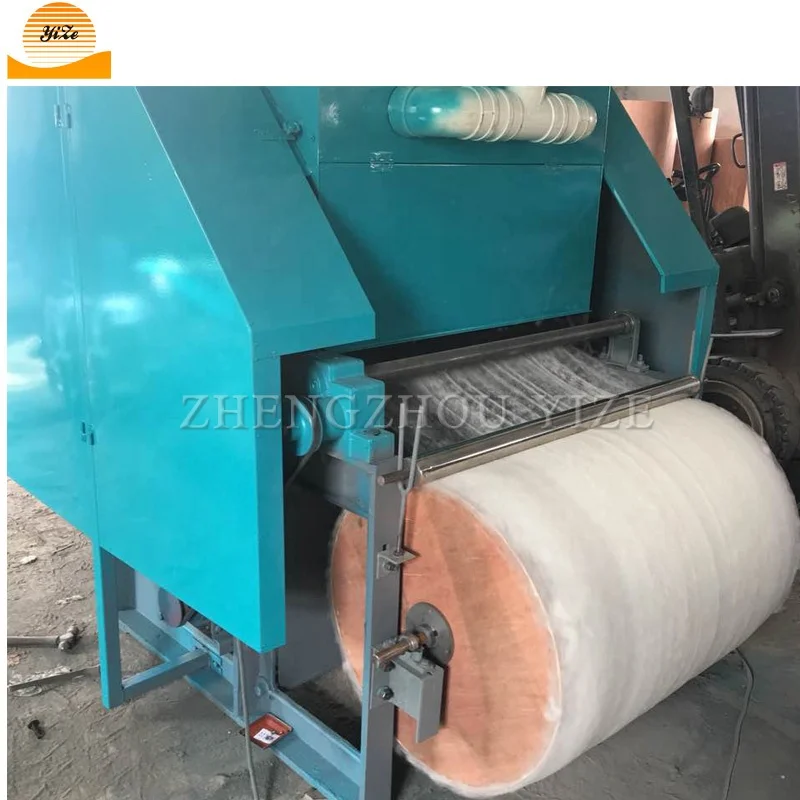 household Small non woven fiber sheep wool cotton carding combing machine small wool carder
