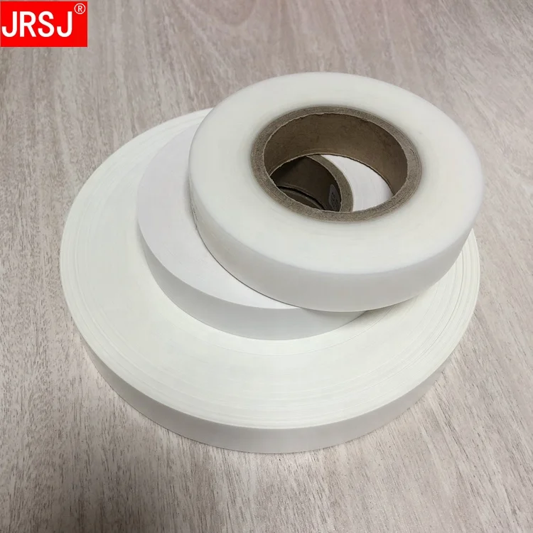 Low MOQ white pure pu waterproof heat bonding seam sealing waterproof leakage tape for raincoat
