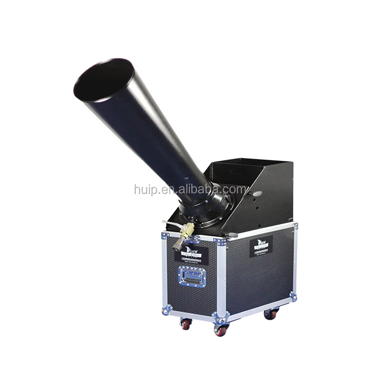 Disco SFX Electronic Dmx Large Co2 Confetti Machine Paper Confetti Cannon Machine Rainbow Effect For Party Wedding Celebration