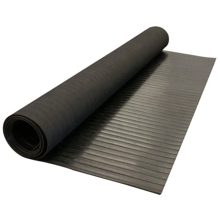 SD Non Slip Waterproof Insulating anti slip rolled 20mm thickness rubber sheet