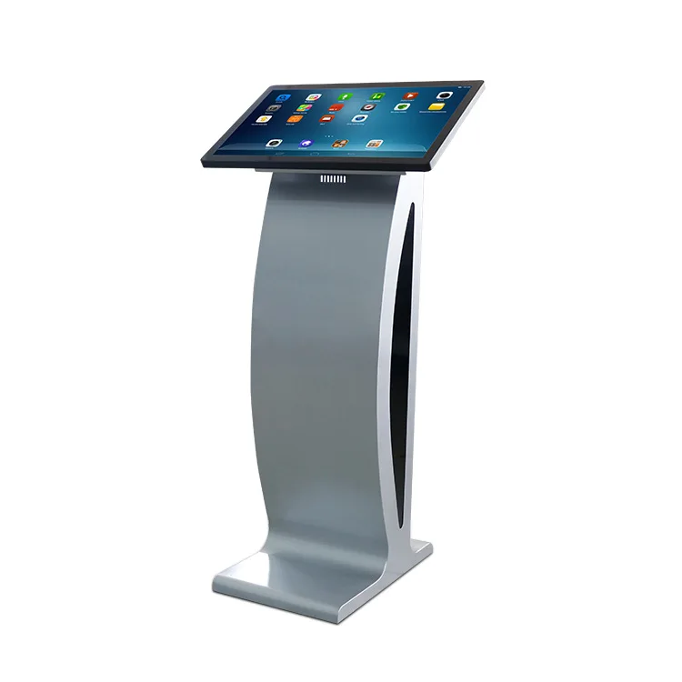 Mall Store Hospital 22 inch android touch screen queue system kiosk