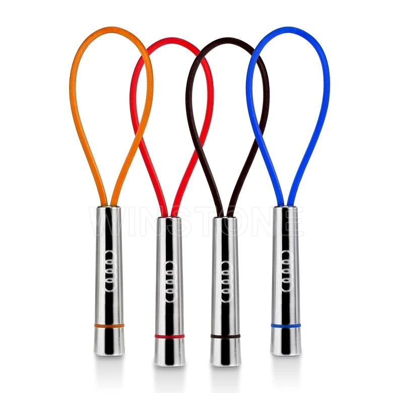 Silver Needle Strap Auto Car Key Ring