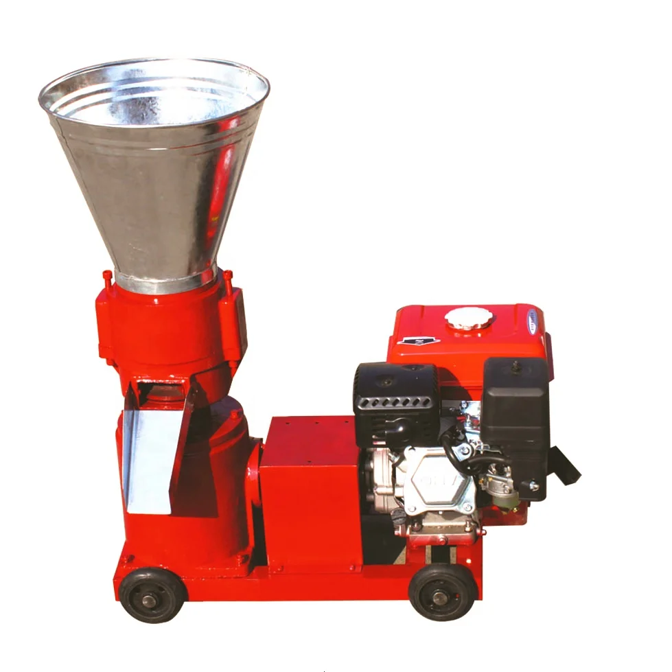 CE Certificate Gasoline engine Ring Die Biomass Sawdust Pellet Mill Machine