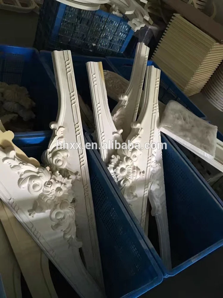 classic architectural Corner blocks around doors and windows used for elegant decoration