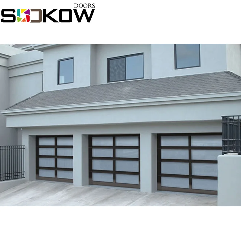 sectional garage glass door aluminum sectional garage door prices