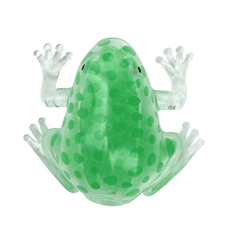  CY062 Китай Иу оптовый рынок Tpr мягкий мяч игрушка 2019 игрушки для снятия стресса сумасшедшая лягушка сжимаемые инновационные вентиляционные детей