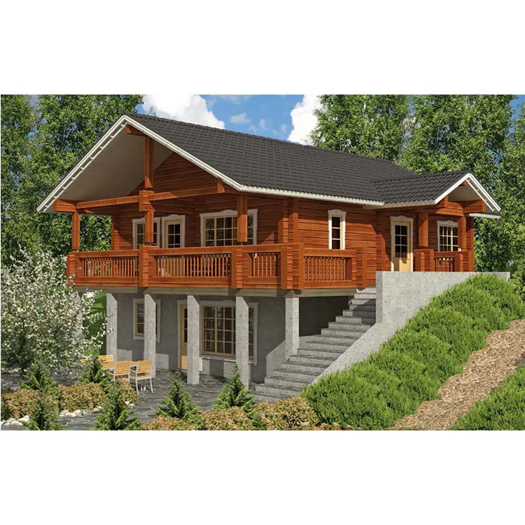 New version two story house plans prefab houses wooden