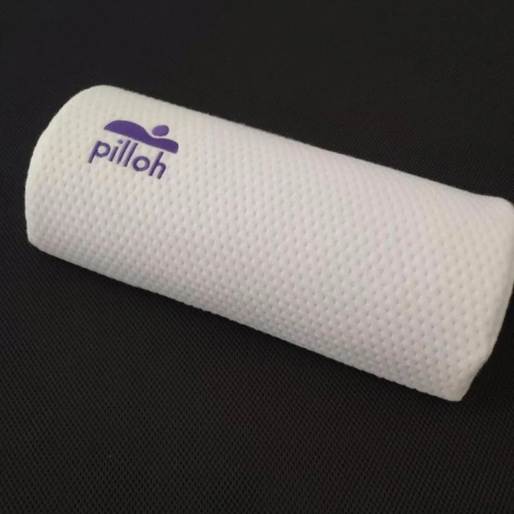 
half-moon memory foam cushion /relax foot cushion/ lumbar support back cushion with embroidery 