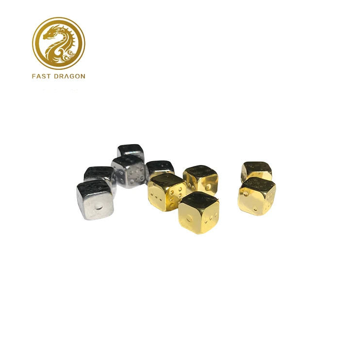 Factory Wholesale Customized 15 mm Eco Plastic Square Dice for Games