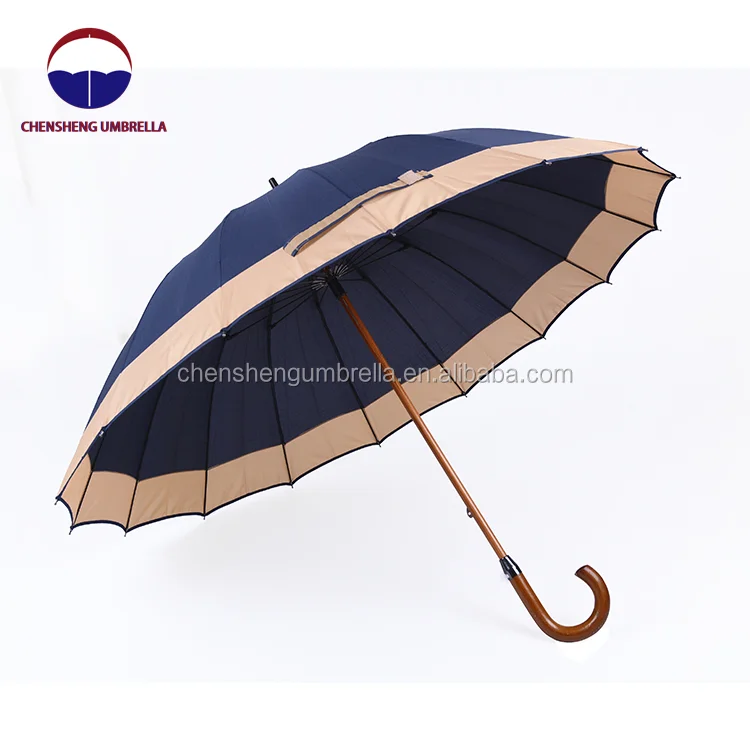 Factory make logo large straight umbrella