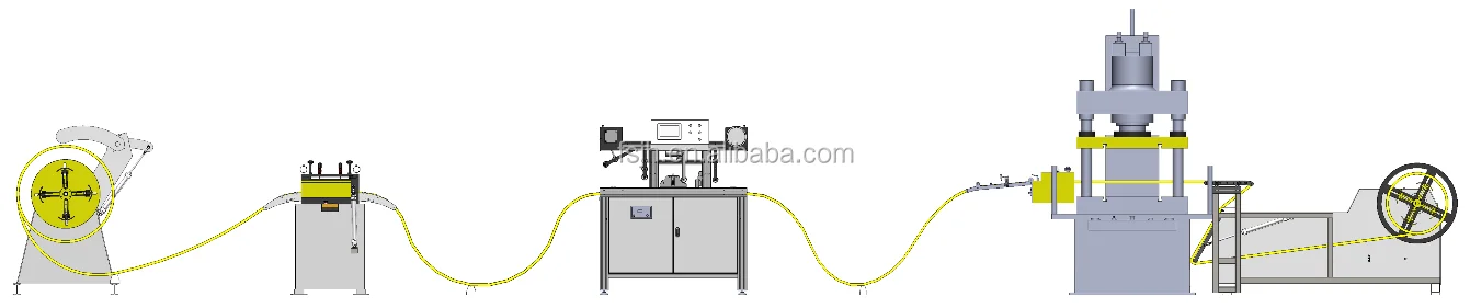 Hydraulic Punch Press Automatic Hydraulic Multi-function Press Small Punching Machine 100 ton