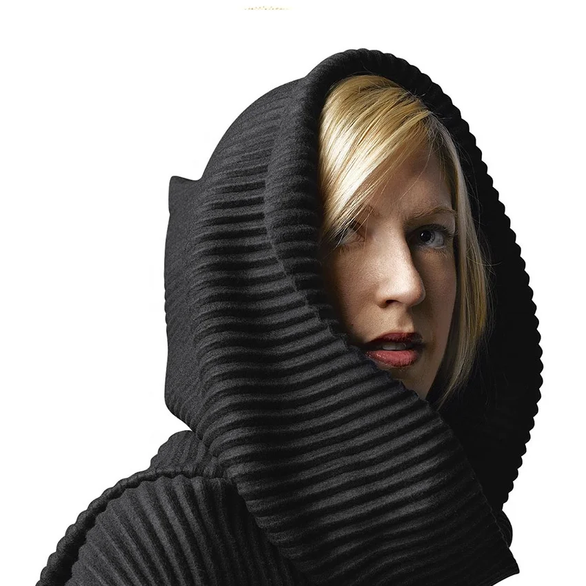 
Eco friendly recycled winter neck anti-bacterial warmer custom RPET snood 