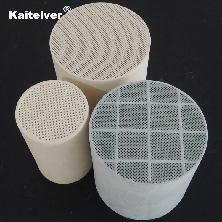 Catalyst diesel particulate filter CDPF for remove black smoke pollution clean truck exhausts gas