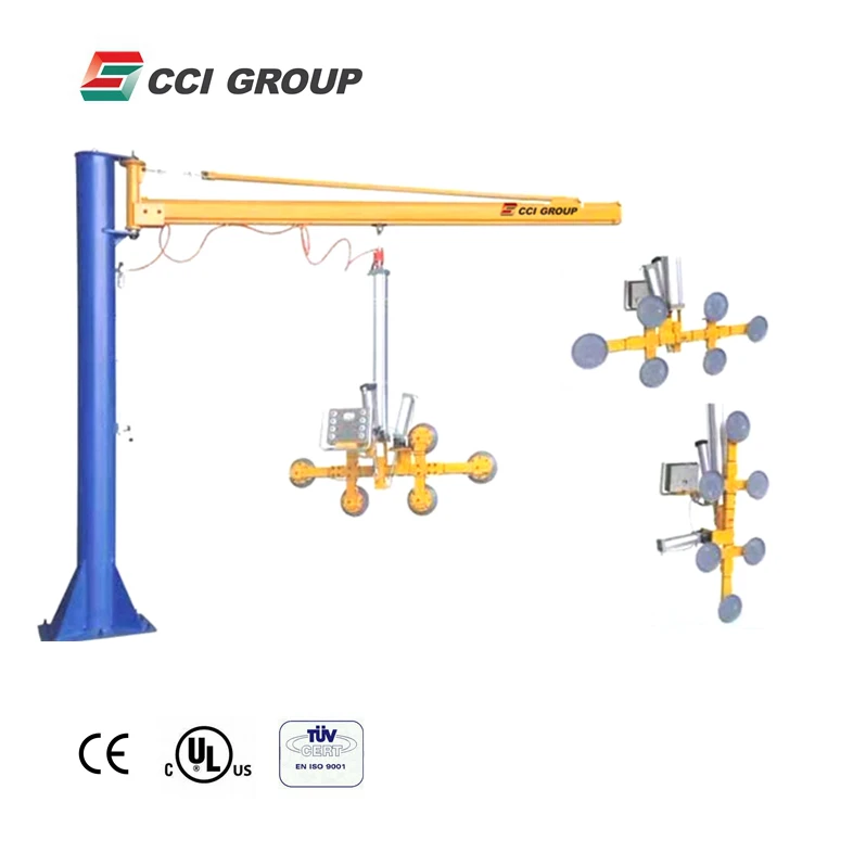 
VGL400 multi function vacuum glass lifter for sheet metal 