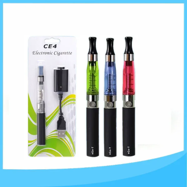 Cheap Cost Ego 650mah Ego Blister Starter Kit CE4 With Battery And USB Charger