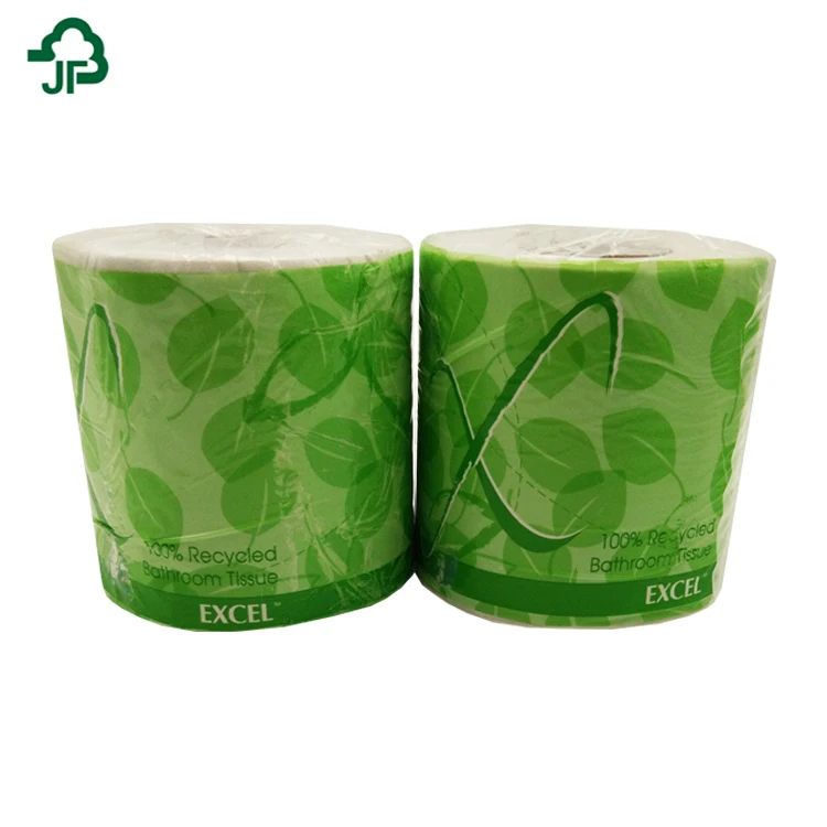 High Quality Soft And White Poly Bag Packing Toilet Paper