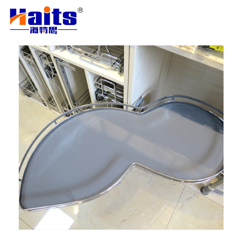 Kitchen Storage Basket Organizer Corner Basket Kitchen Pull-Out Basket Swing Tray