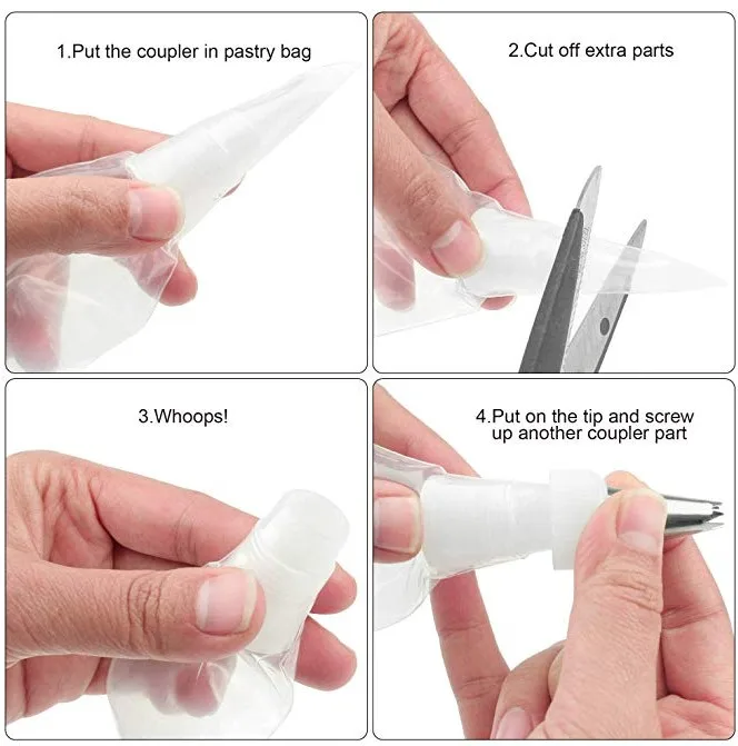 12/14/16/18inch disposable Piping bag cake decorating tool cream pastry bag