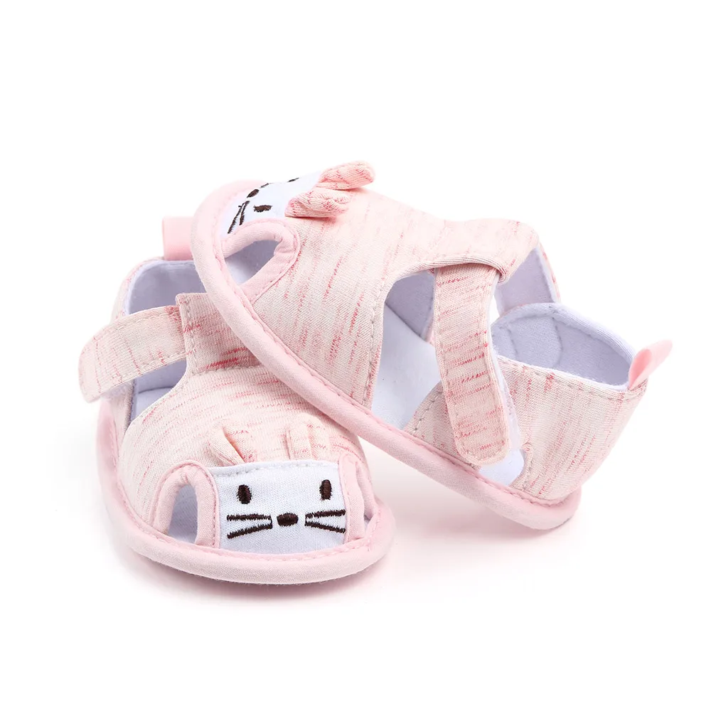 New design soft sole cute cartoon baby shoes