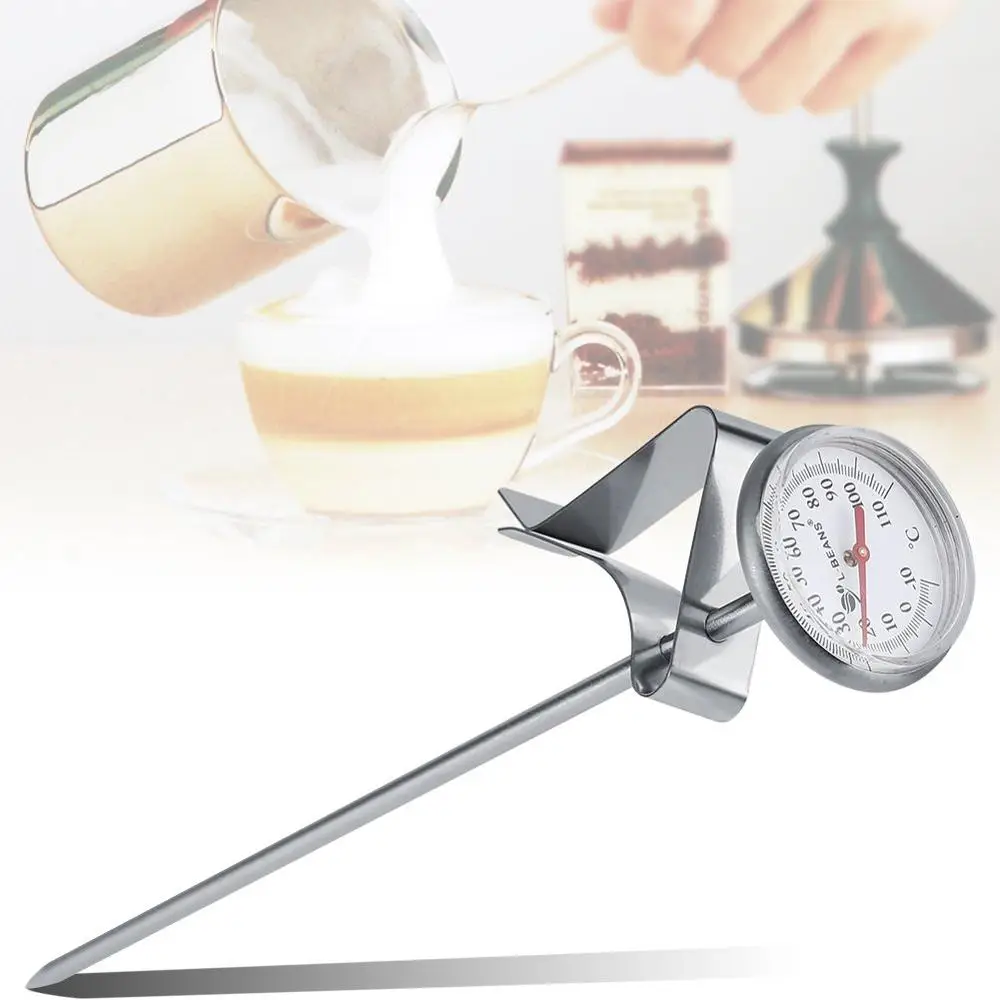 
Wholesale Stainless Steel Coffee/Milk Frothing Cooking Thermometer 