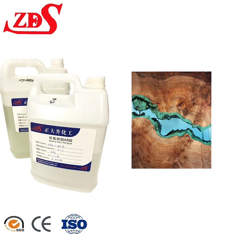 Ясно эпоксидной смолы клей/Краска для Таблица/столешницы/ювелирной эпоксидной смолы и отвердителя