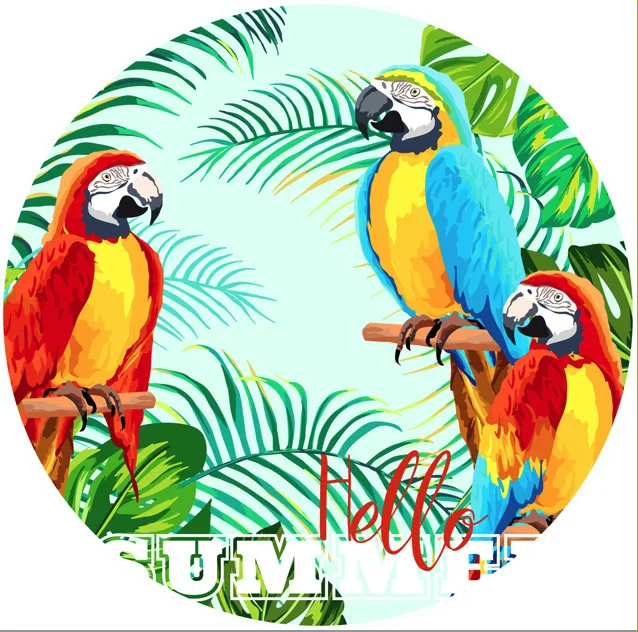 100% polyester cotton custom round beach franela towel tassels shaped sand free beach towel mandala beach towel