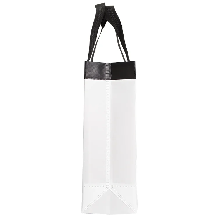 Customize Logo Stock Reusable Grocery Shopping Bag Goodie Treat Eco-friendly Non-Woven Tote Bags