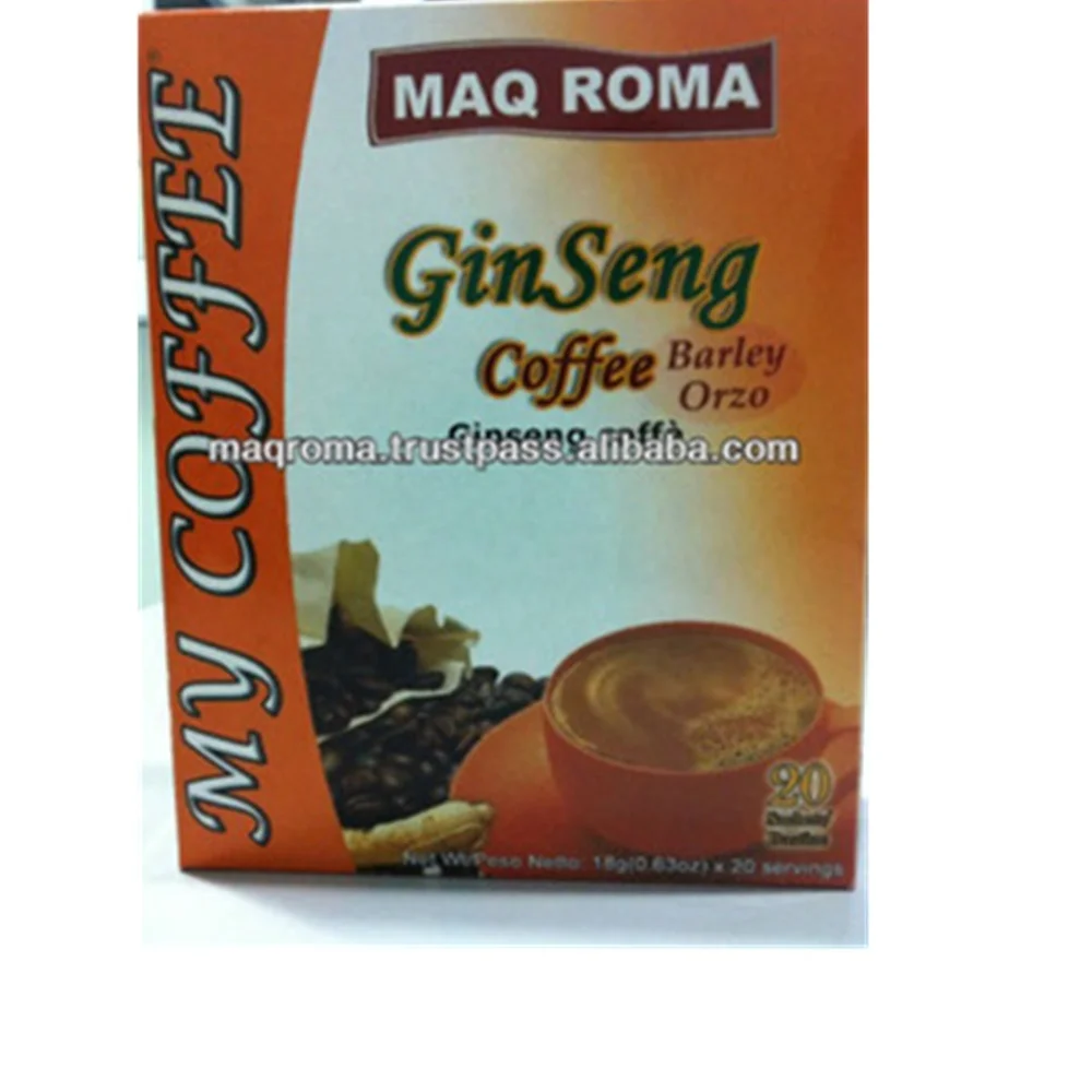 Honsei High Quality Health and Energy 3 in 1 Instant Ginseng Coffee Mix