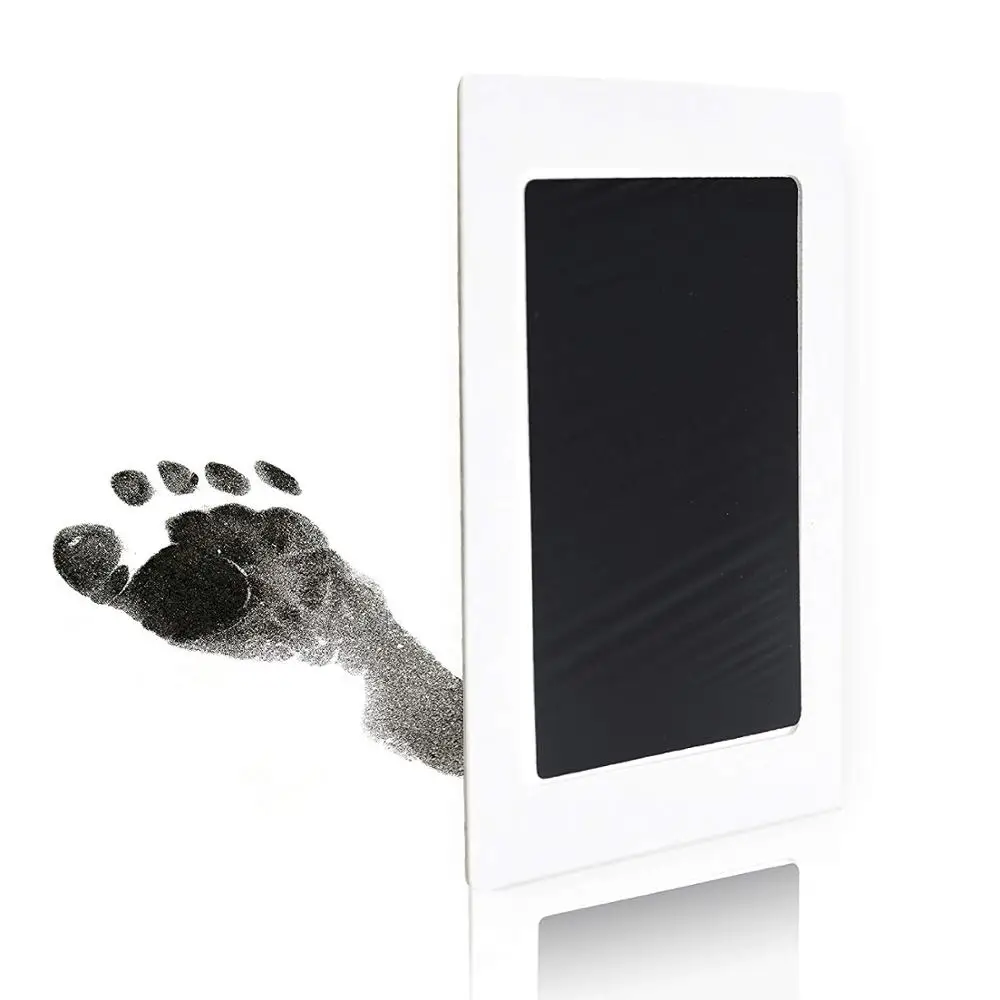 2019 new non toxic clean touch ink pad safe baby inkless footprint kit hand print stamp pad/inkless inkpad for Photo frame