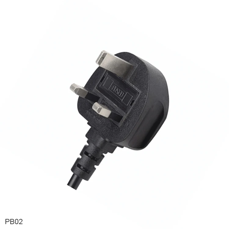 Великобритании 3 булавки AC расширение мощность шнур электрический провода кабель 220 в разъем для компьютера ТВ и риса плита