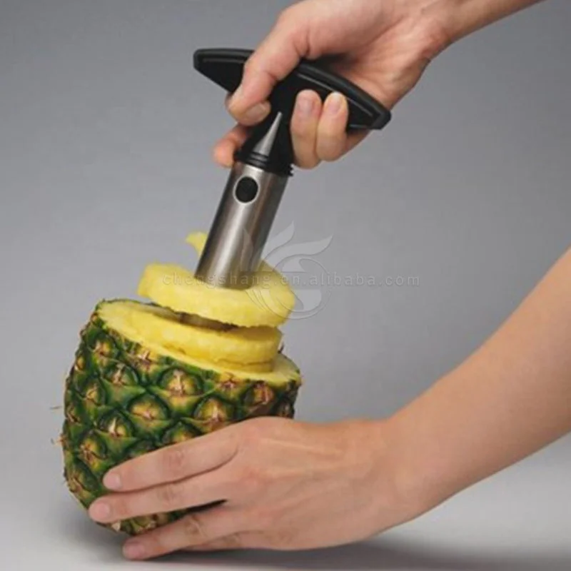 Stainless Steel pineapple peeler coring tool manual pineapple slicer