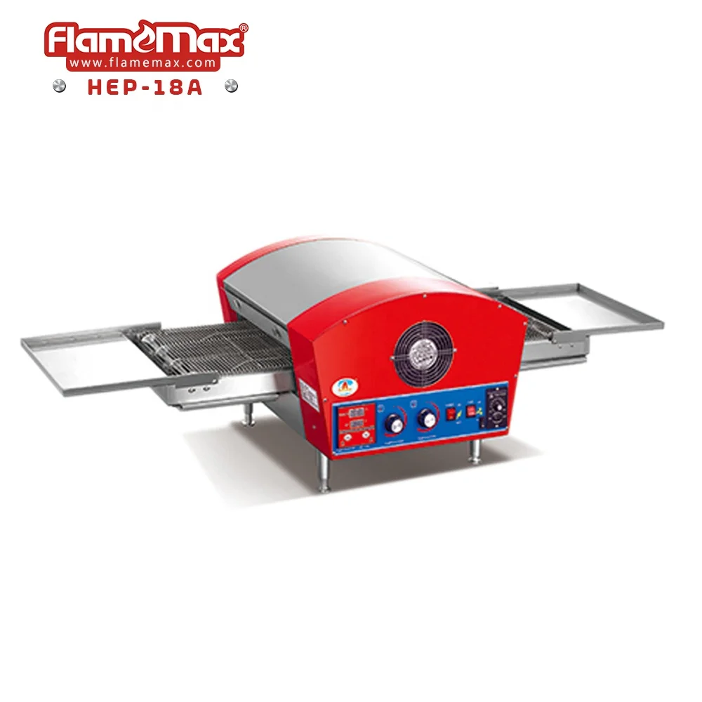 guangdong electric automatic conveyor belt pizza oven