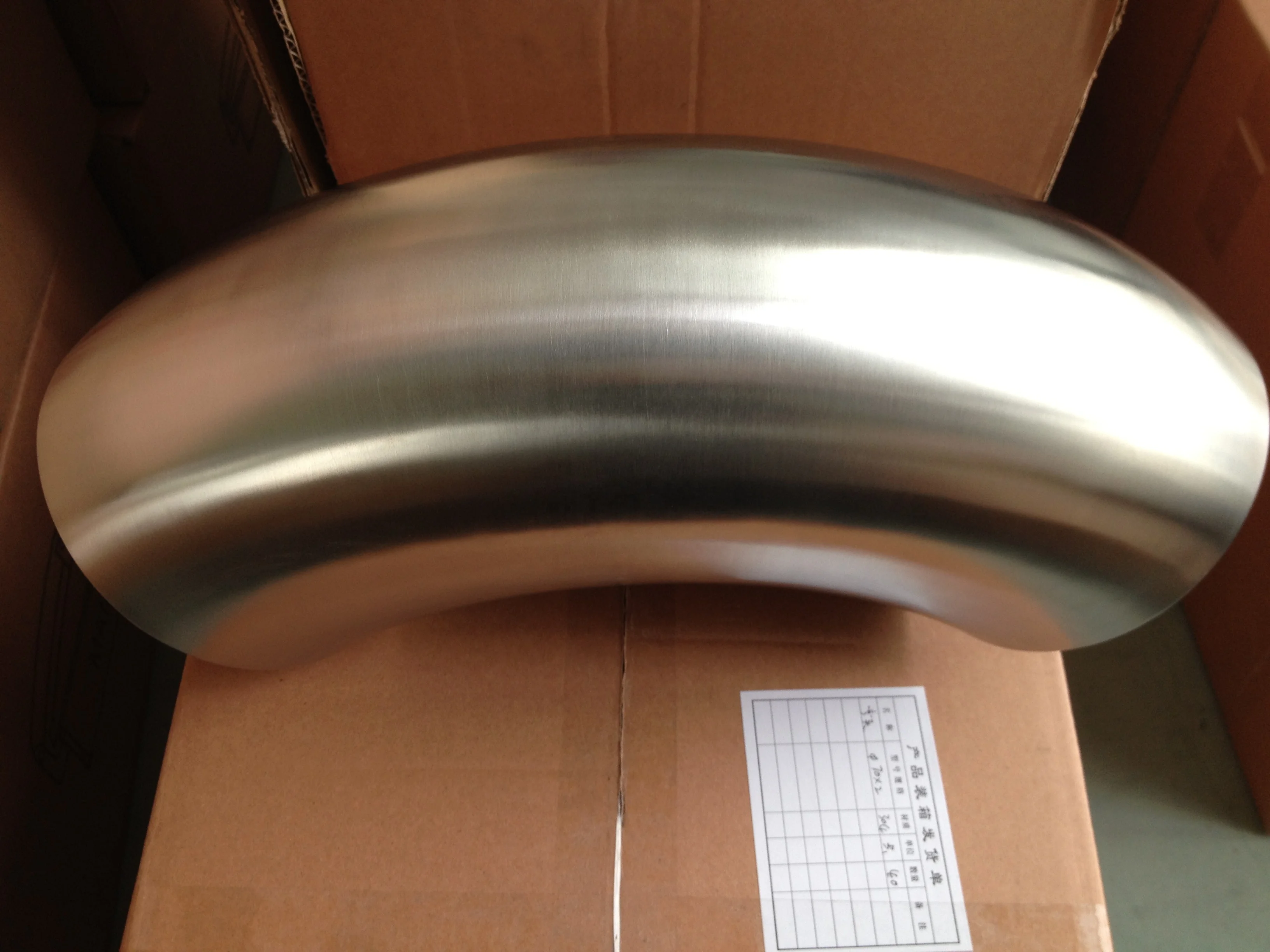 Stainless Steel Pipe bend, High Quality 90 Degree Elbow Short 3A SMS IDF BS Sanitary Pipe fitting