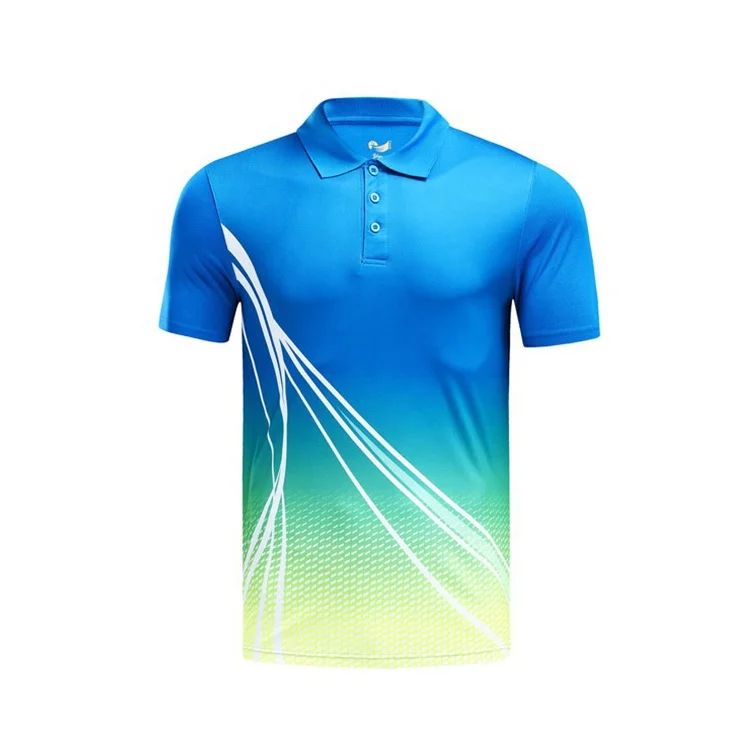 2021  New design golf polo custom quick dry breathable table tennis polo shirts