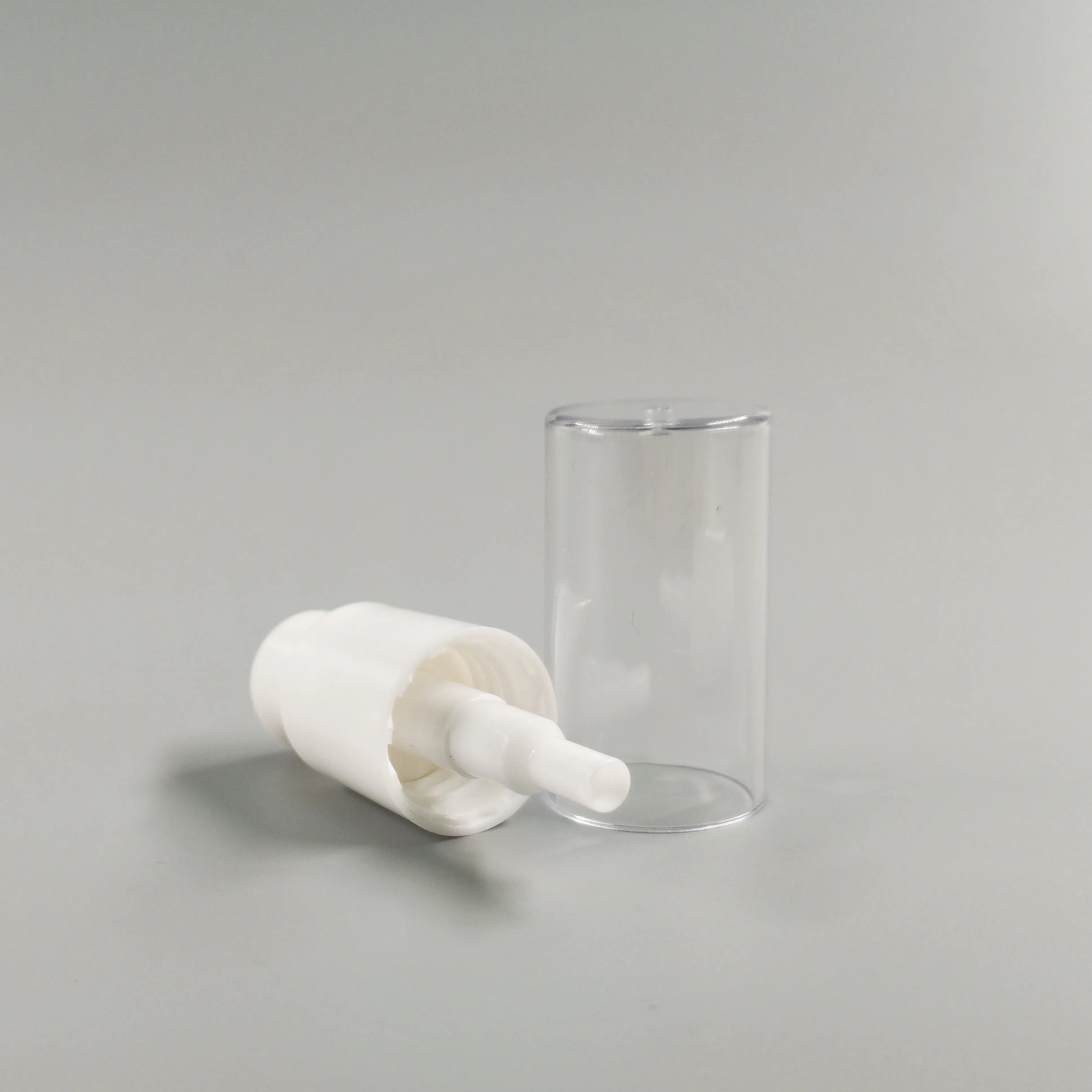 
Ningbo Yuyao Wholesale 18/410 Plastic Cosmetic Lotion Pump Cream Pump With AS FULL CAP 