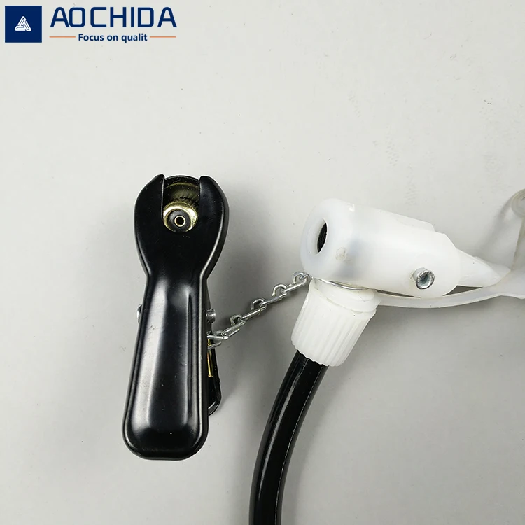 Portable aluminum bicycle pump with excellent quality factory direct sales