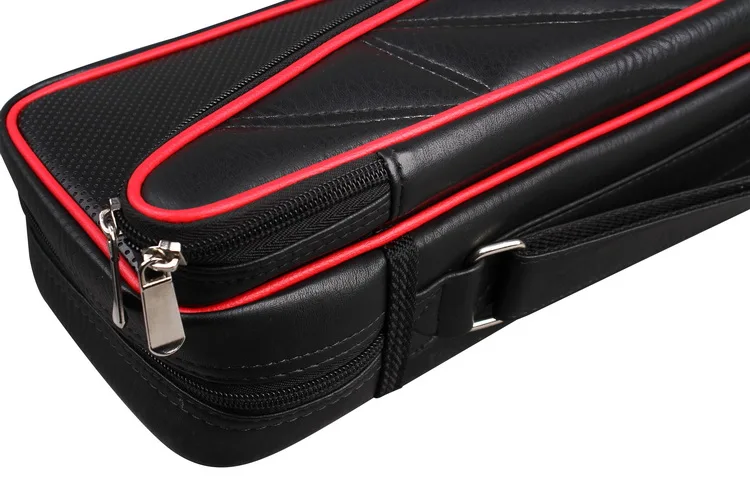 Peri leather PBL 4X8 soft billiard cue case with small pockets