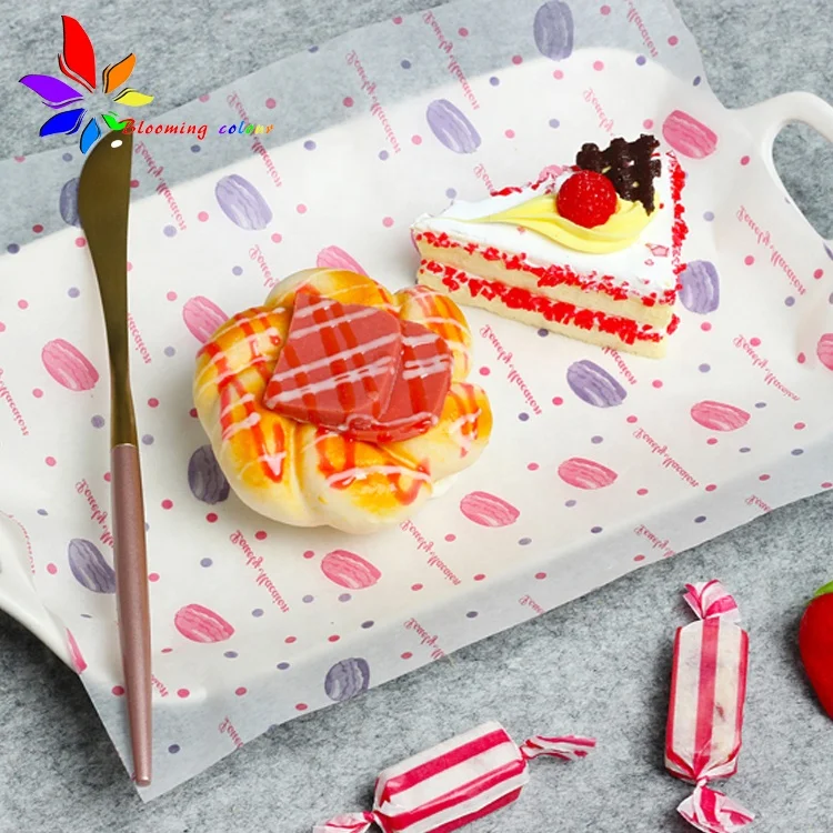 
Элегантная цветная ламинированная корзина для одежды, барбекю, Восковая бумага для упаковки салфеток 