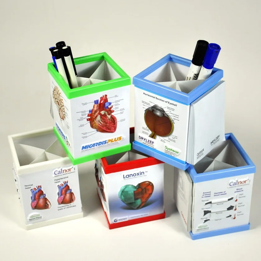 3D  pen holder pharmaceutical promotional gifts for medical