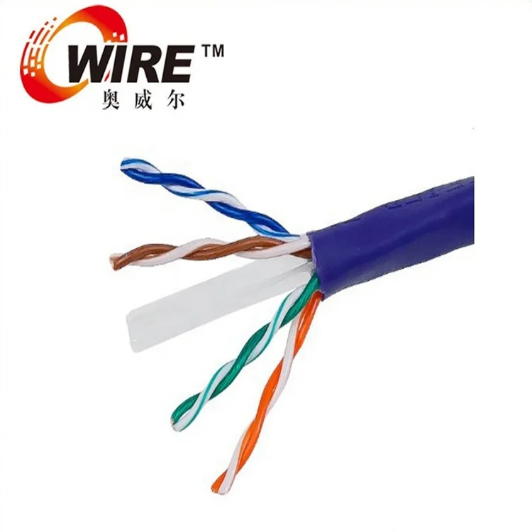 CPR RoHS сертификаты 4Pr 0 56 мм BC utp Cat6 lan кабель Крытый ethernet