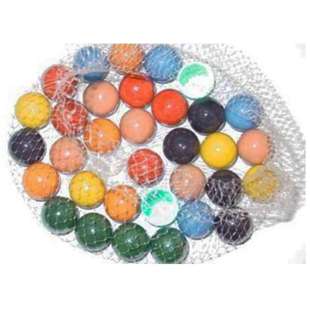 16mm colored toy glass Logo marble for sale