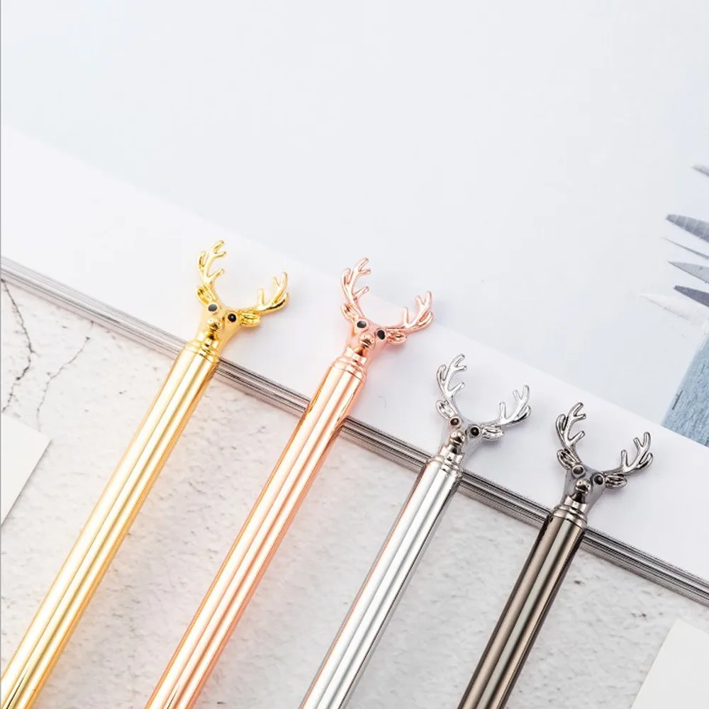 Deer Ballpoint PensCool Animal Pens for Easter Gift Stationary School Supplies