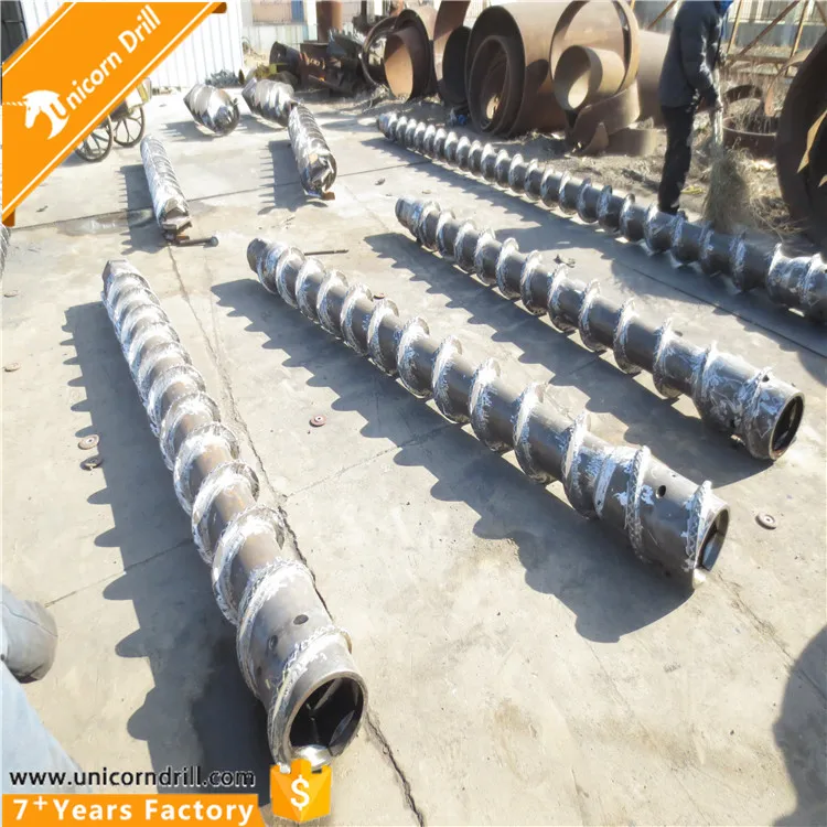 35crmo Customized Manufacturer Clay Cutter Teeth Helix Joint Spiral Soil Auger Piling Pile Driver Mini Cfa Rotary Drilling Rig