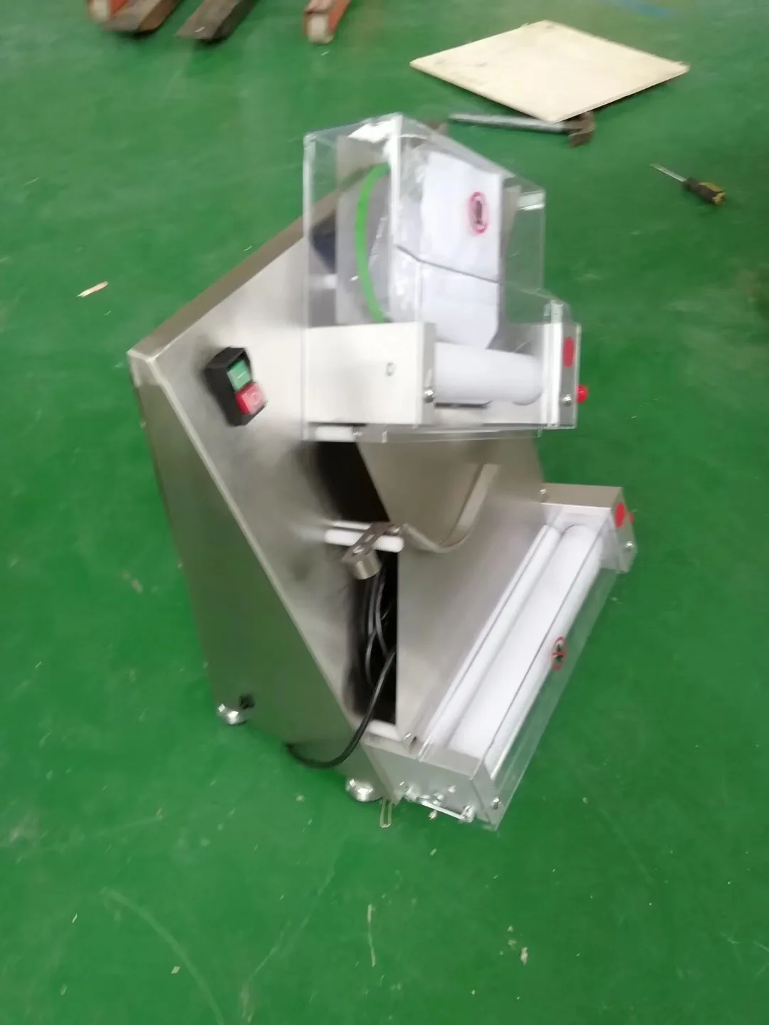 Automatic Pizza Dough Press Roller Machine