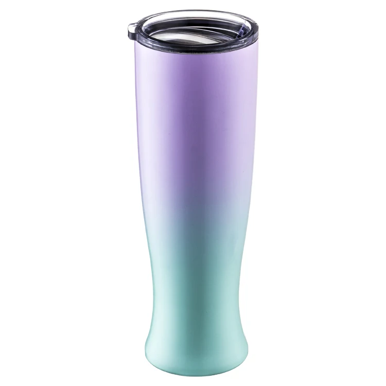 26oz painted stainless steel tumblers vacuum water bottle insulated with AS lid