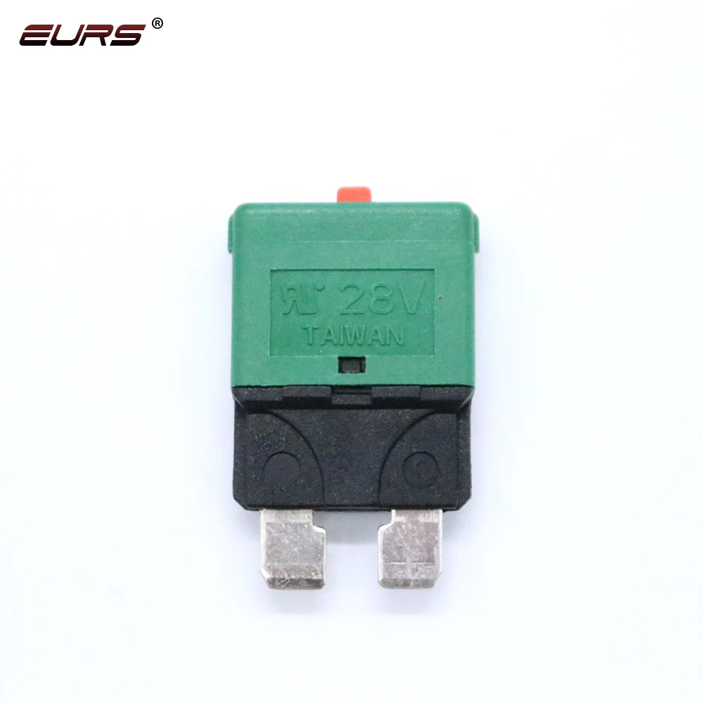 30AMP 28V DC CIRCUIT BREAKER TRIP FUSES STANDARD BLADE FUSE MANUAL RESET