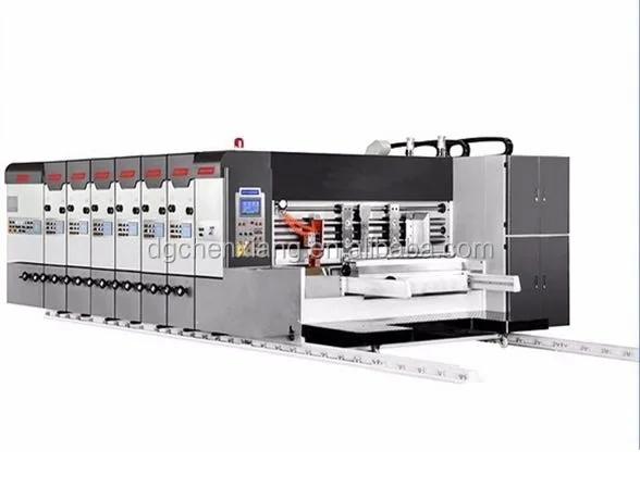 High Quality Automatic Flexo Printer Slotter Die Cutter Price of Carton Box Packing Machine