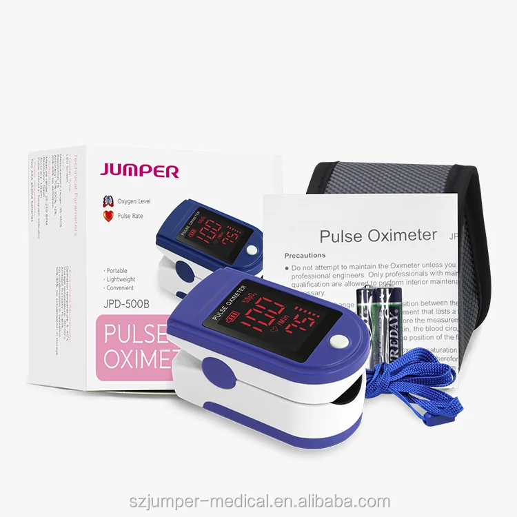 China supplier JPD-500B pulse oximeter fingertip pulse oximeter with good quality