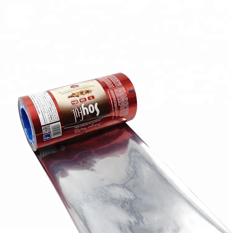 Индивидуальный ламинированный прозрачный пищевой пластиковый упаковочный рулон в наличии нагревательная пленка